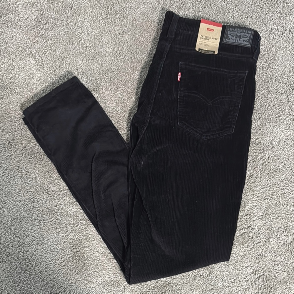 Levi's Men's Black Corduroy Pants